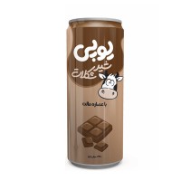 نوشيدني شير شكلات با عصاره مالت يوپي